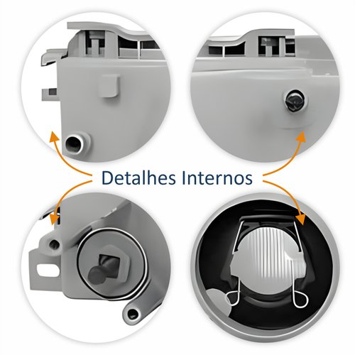 Par de Farol Fiat Prêmio 1991 Até 1996 Lente De Vidro