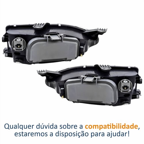 Par Faróis Fiat Siena 1996 1997 1998 1999 2000 Foco Duplo