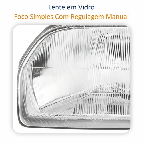 Par de Farol Ford Escort Hobby 1986 Até 1996 Original Arteb