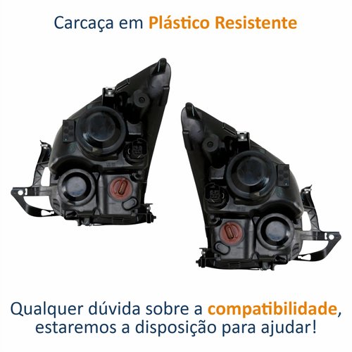 Par de Farol Ford Fusion 2006 Até 2009 TYC