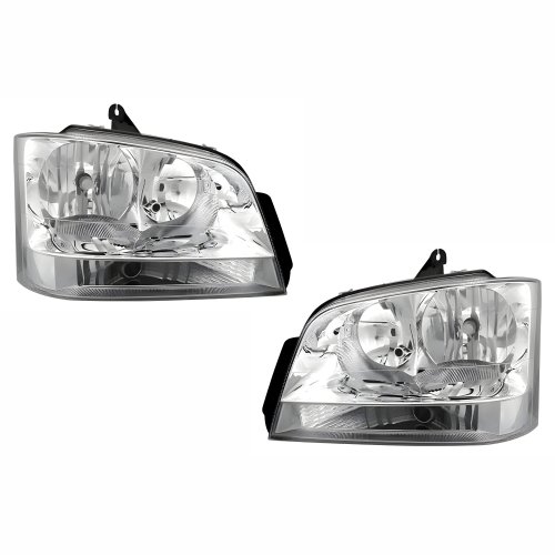 Par de Farol GM Blazer 2001 Até 2011 Foco Duplo Pisca Cristal