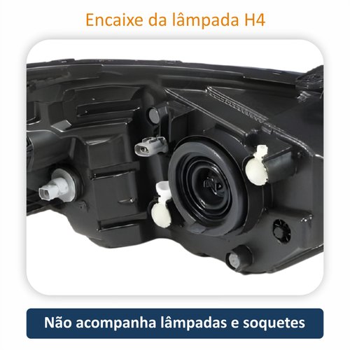 Par de Farol Gm Onix 2017 Até 2019 Original Arteb Com LED