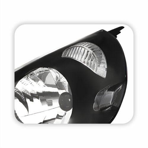 Par Farol Honda Fit 2003 Até 2008 Máscara Negra