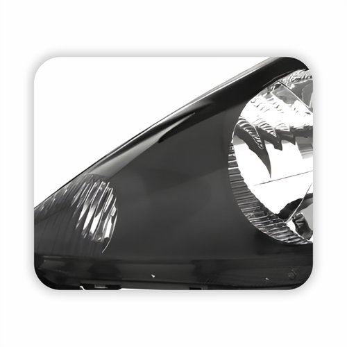 Par Farol Honda Fit 2003 Até 2008 Máscara Negra