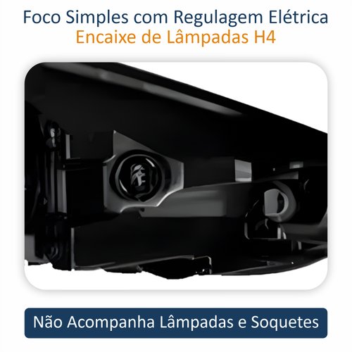 Par de Farol Hyundai Hb20 2020 Até 2022 Com Projetor Com Led