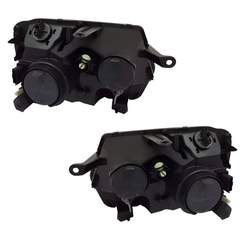 Par de Farol Renault Duster Oroch 2015 Até 2019 Cúpula Azul