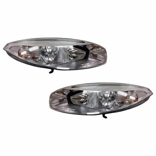 Par de Farol Renault Fluence 2010 Até 2018 Máscara Cromada Sem Projetor