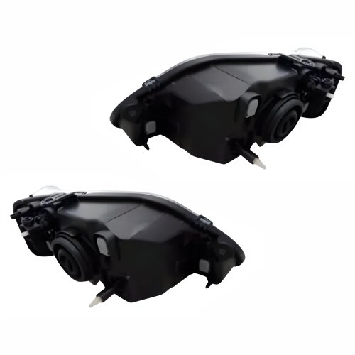 Par de Farol Renault Logan 2007 Até 2010 Máscara Cromada