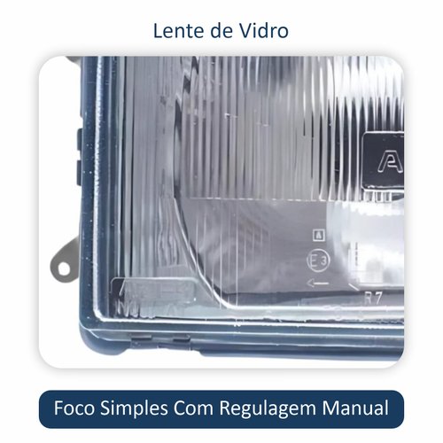 Par de Farol Vw Gol G1 1987 Até 1990 Original Arteb