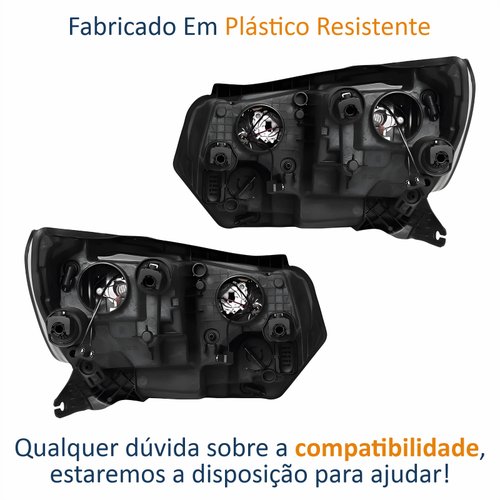 Par de Farol Vw Gol G8 2018 Até 2023 Original Arteb Foco Duplo