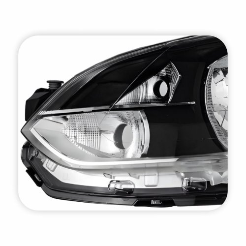 Par de Farol Vw Up 2014 Até 2017 Com Friso Cromado