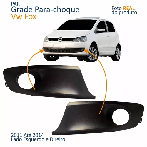 Par Grade Parachoque Vw Fox 2011 2012 2013 2014 Com Furo