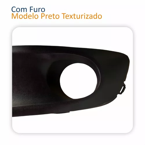 Par Grade Parachoque Vw Fox 2011 2012 2013 2014 Com Furo