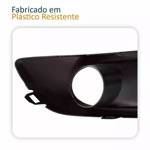 Par Grade Parachoque Vw Fox 2011 2012 2013 2014 Com Furo