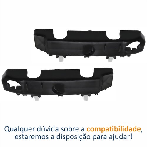 Par de Guia Parachoque Kia Cerato 2015 Até 2019