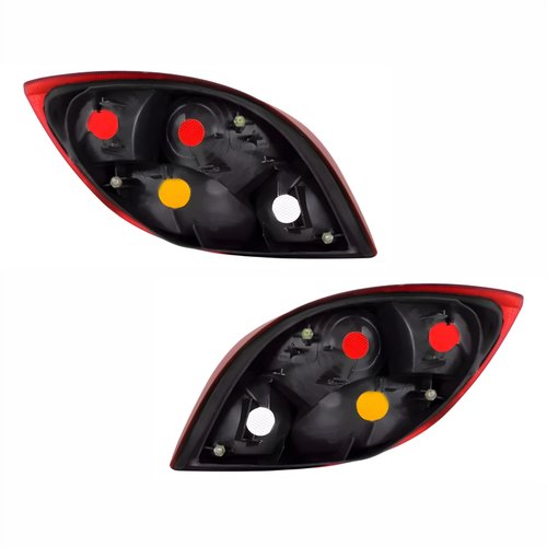 Par de Lanterna Ford Ka 1997 Até 2002 Tricolor Âmbar