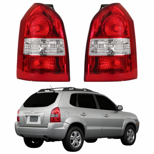Par de Lanterna Hyundai Tucson 2005 Até 2016