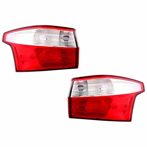 Par de Lanterna Traseira Fiat Gran Siena 2012 Até 2019 Canto