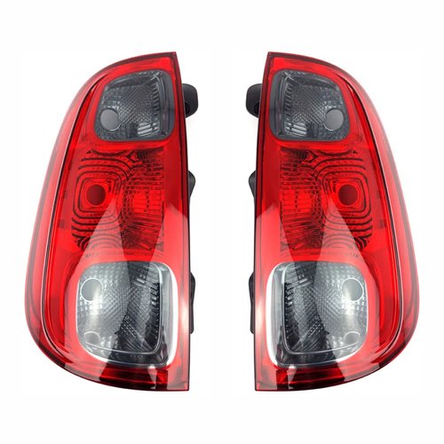 Par de Lanterna Traseira Fiat Uno Vivace 2011 Até 2014 Original Arteb Fumê