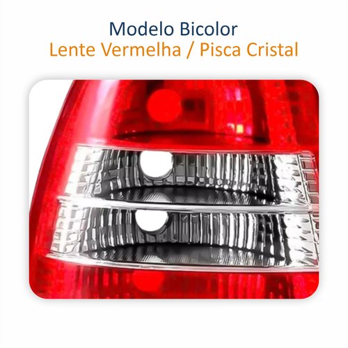 Par de Lanterna Traseira Gm Astra Sedan 1999 Até 2002