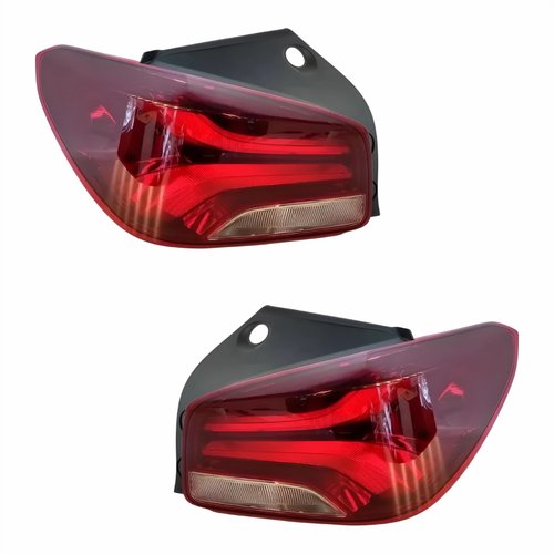 Par de Lanterna Traseira Gm Onix Hatch 2020 Até 2024 Bicolor Sem Led