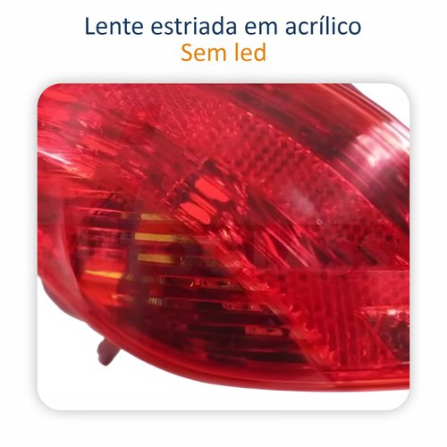 Par de Lanterna Traseira Peugeot 308 Hatch 2011 Até 2015