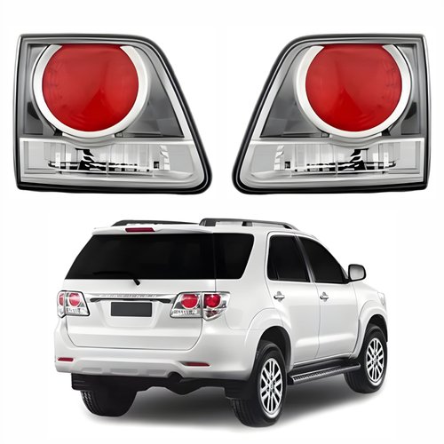 Par de Lanterna Traseira Toyota Hilux Sw4 2012 Até 2015 Tampa
