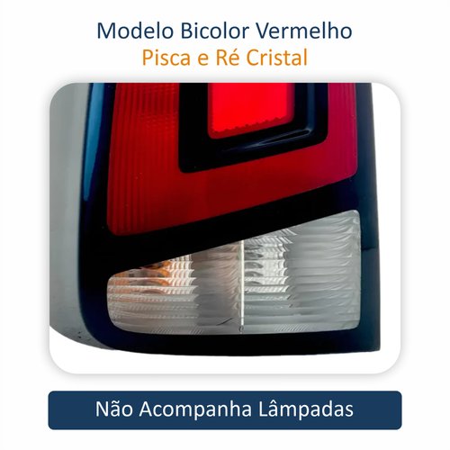Par de Lanterna Vw Saveiro G8 Fase 2 2023 Até 2025