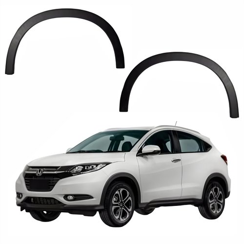 Par de Moldura Dianteira Paralama Hyundai Hrv 2016 Até 2021