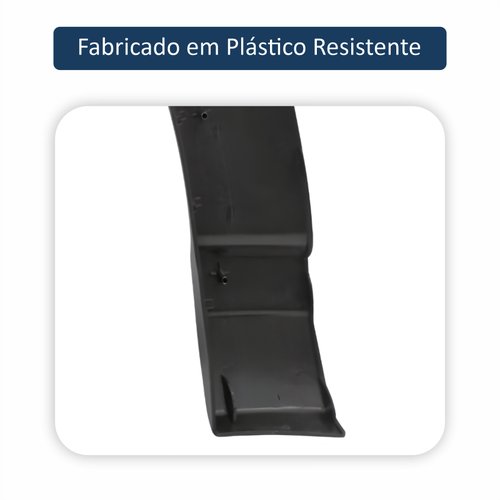 Par de Moldura Parachoque Dianteiro Vw Saveiro G7 G8 2017 Até 2023