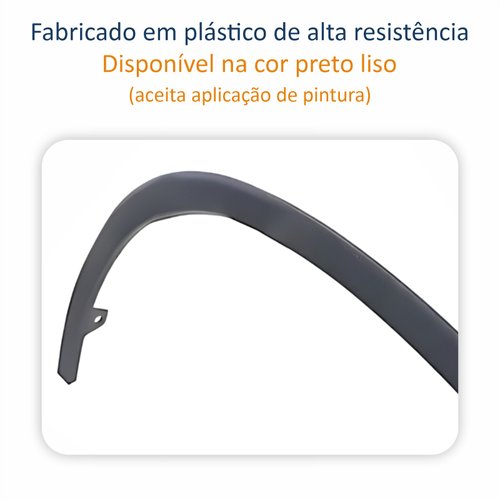 Par de Moldura Paralama Honda Crv 2007 Até 2011