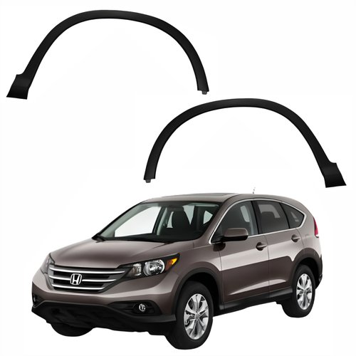 Par de Moldura Paralama Honda Crv 2012 Até 2016