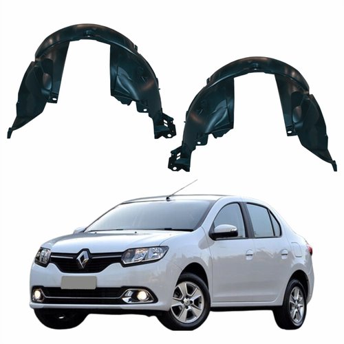 Par de Para-barro Dianteiro Renault Logan 2014 Até 2022