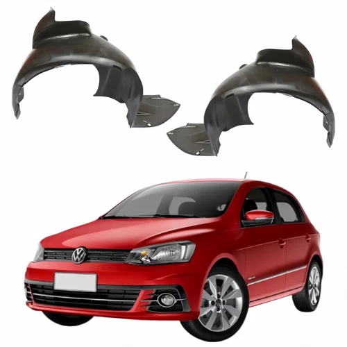 Par de Parabarro Dianteiro Vw Gol G7 2006 Até 2018