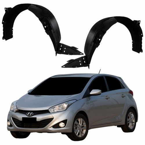 Par Parabarro Dianteiro Hyundai Hb20 2012 Até 2019