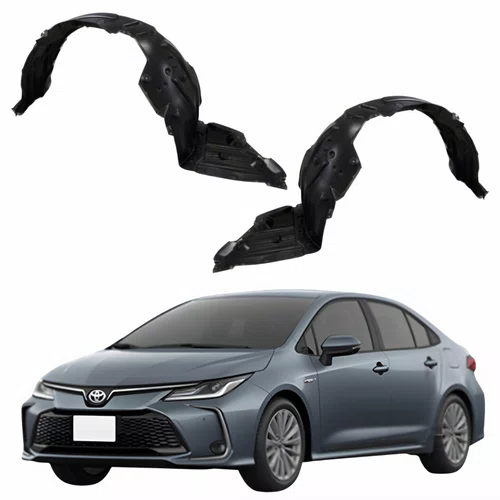 Par de Parabarros Dianteiro Toyota Corolla 2020 Até 2024