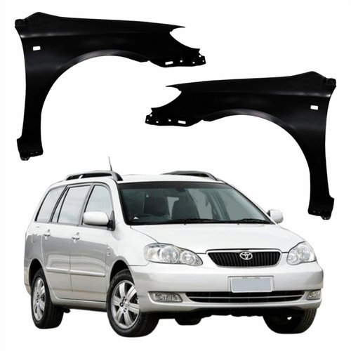 Par de Paralama Toyota Filder 2003 Até 2008