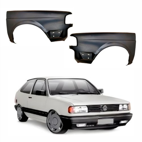 Par de Paralama Vw Gol G1 1991 Até 1994