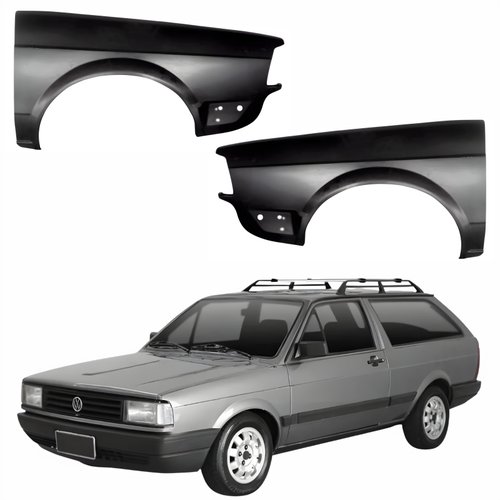 Par de Paralama Vw Parati 1987 Até 1990