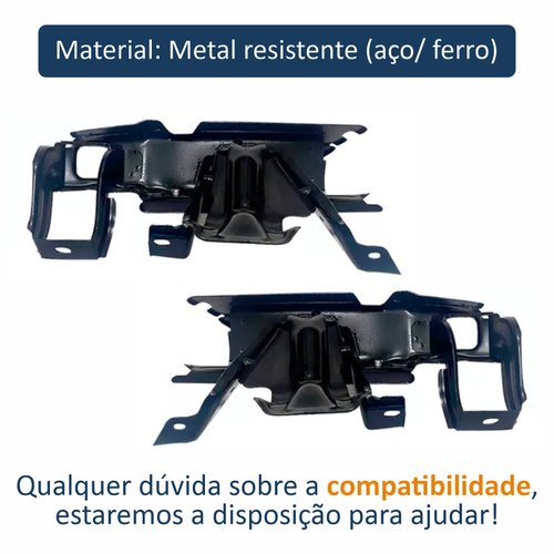 Par de Pisante Parachoque Traseiro Fiat Strada 2004 até 2020