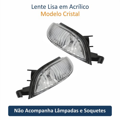 Par  de Pisca do Retrovisor Renault Logan 2014 até 2023
