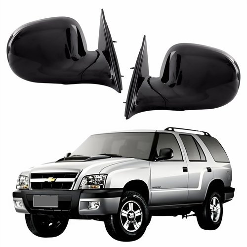 Par de Retrovisor Gm Blazer 1995 Até 2011 Elétrico