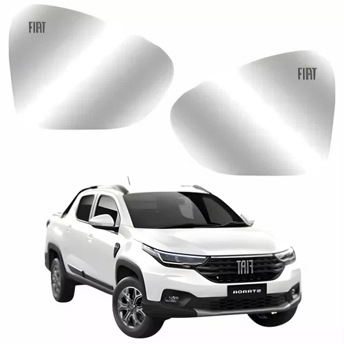 Par de Subconjunto Fiat Strada 2020 Até 2024 Com Logo Fiat