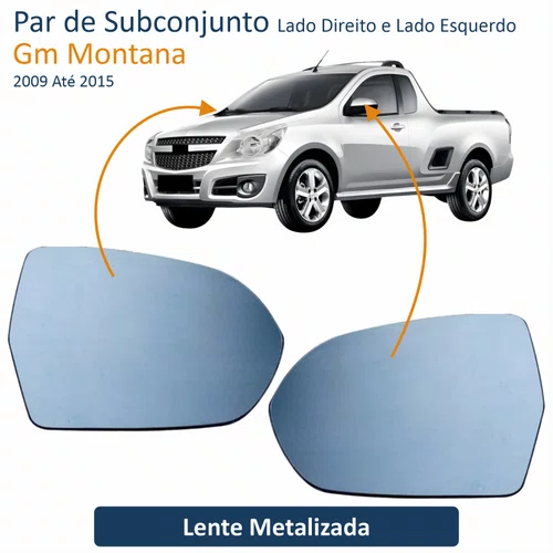 Par de Subconjunto Gm Montana 2009 Até 2015