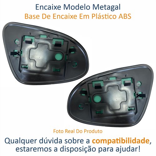 Par de Subconjunto Toyota Etios 2012 Até 2019 Elétrico Encaixe Modelo Metagal