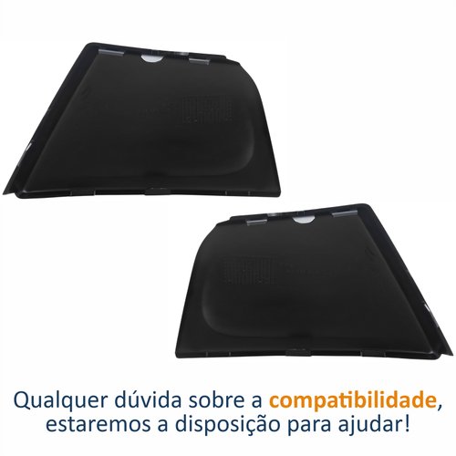 Par de Tampa Reboque Dianteira Citroen C3 2013 até 2021