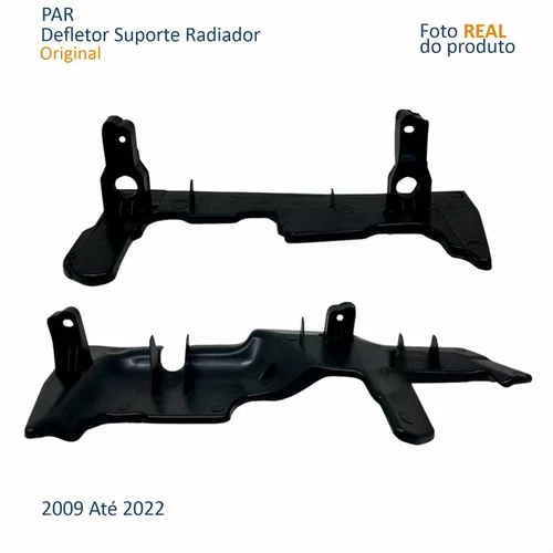 Par Defletor Suporte radiador Vw Gol 2009 até 2022 Original