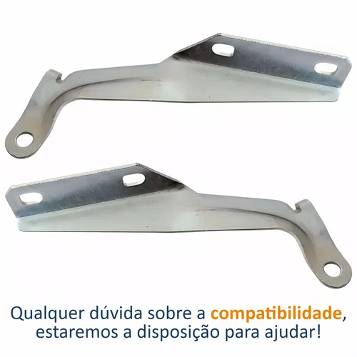Par Dobradiça Capo Fiat Uno 1984 Até 2004