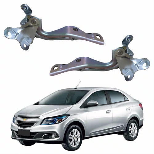 Par Dobradiça Capô Gm Prisma 2012 Até 2019 Par Dobradiça Capô Gm Prisma 2012 Até 2019