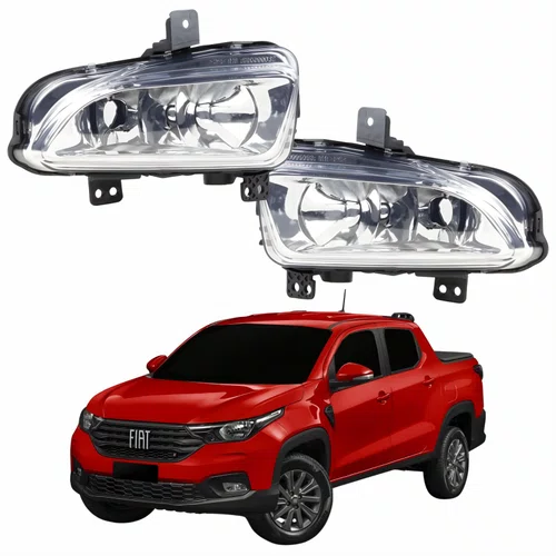 Par Farol Auxiliar De Milha Fiat Strada 2020 2021 2022